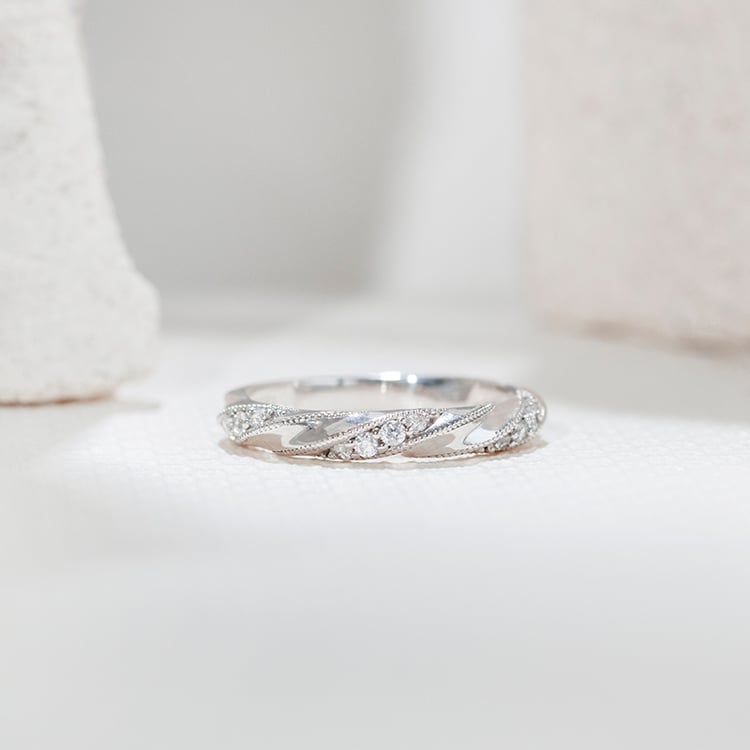 Proplétaný prsten s lab-grown diamanty Blake 111497