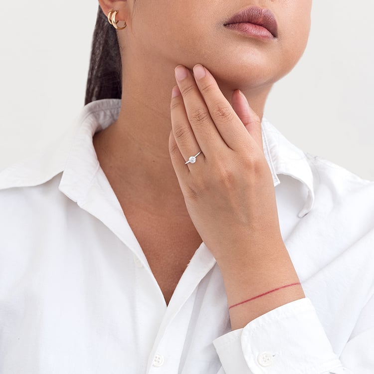 Zásnubní prsten s diamantem Torres 128941