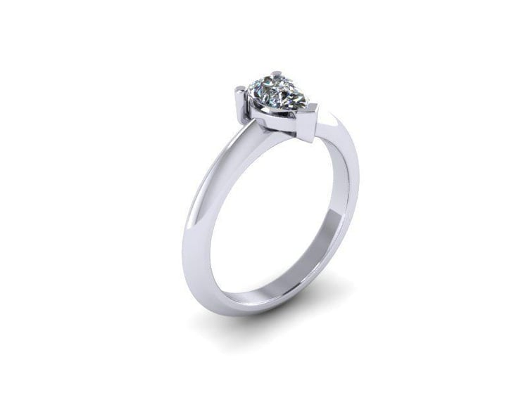 Prsten s diamantem Iman 6726