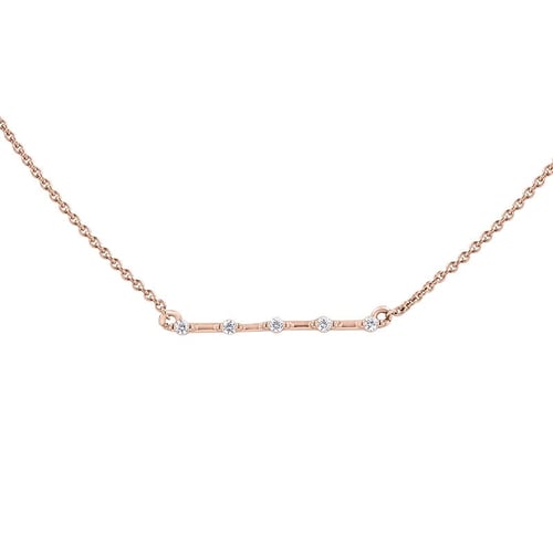 Minimalistický náhrdelník s lab-grown diamanty Isaac