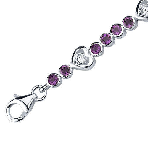 Ametystový náramek Qawy 10063