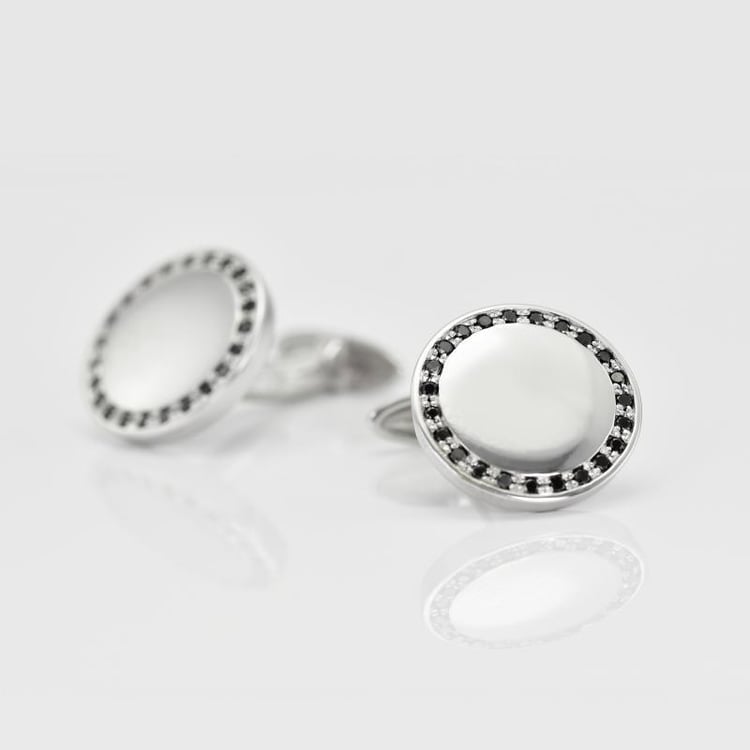 Diamantové manžetové knoflíčky 14008