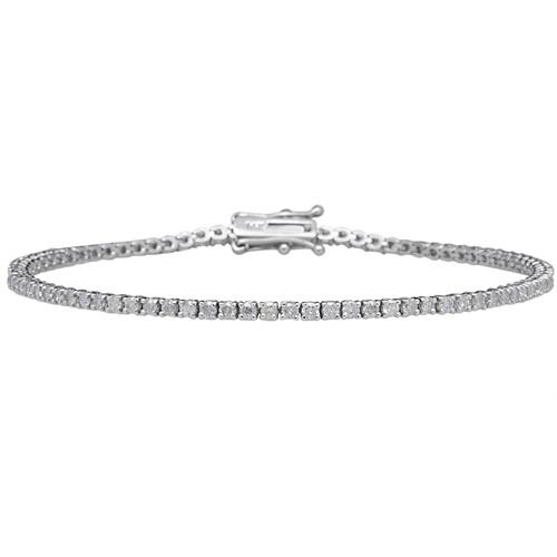 Zlatý náramek s diamanty