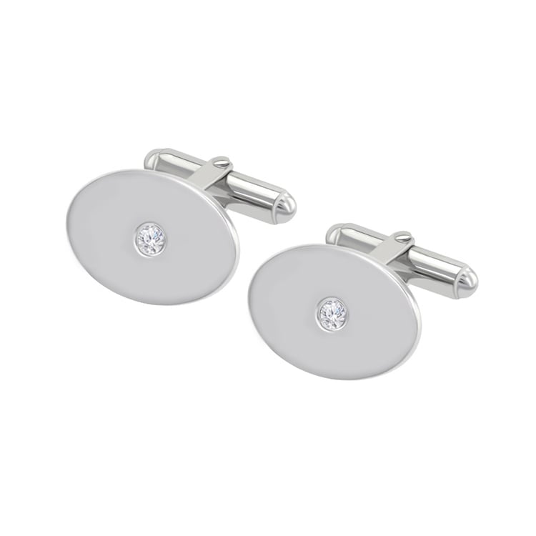Stříbrné manžetové knoflíky Paolo