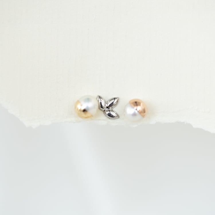 Zlaté napichovací lístky Pino 129785