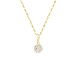 Elegantní přívěsek s lab-grown diamanty Jenoulita