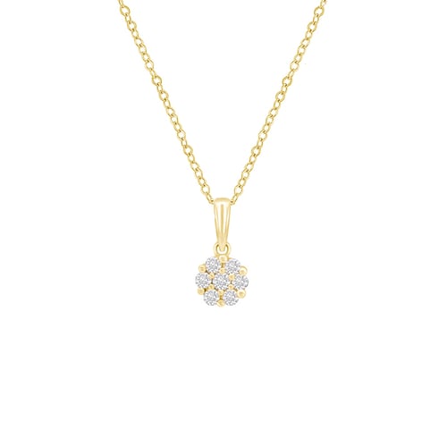 Elegantní přívěsek s lab-grown diamanty Jenoulita
