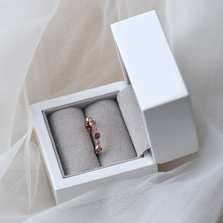 Eternity prsten s ametysty 63646