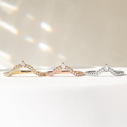 Vykrojený eternity prsten s lab-grown diamanty Phineas