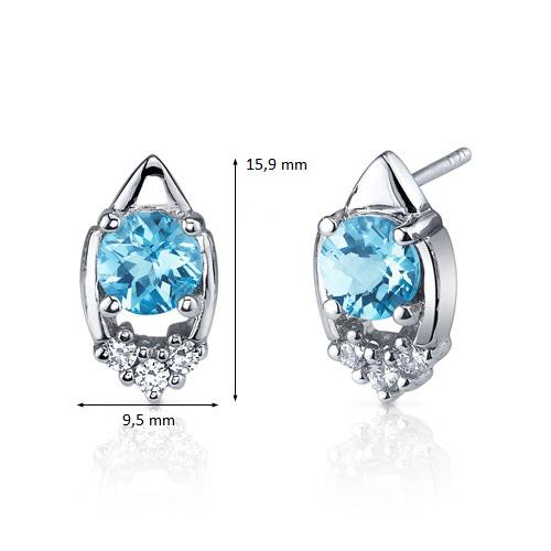 Stříbrné náušnice Evyn 11964