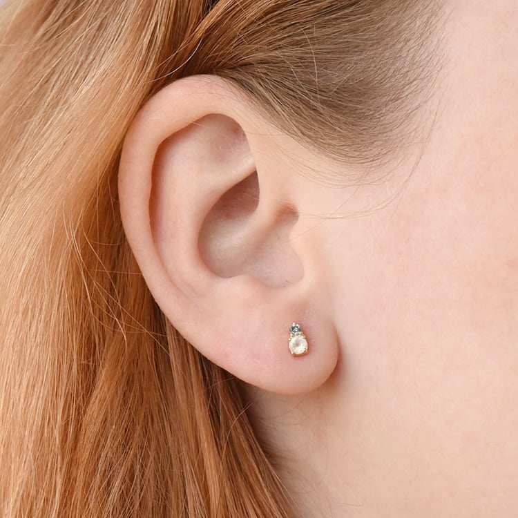 Zlaté náušnice 92615