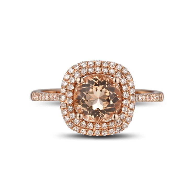 Prsten z růžového zlata 7683