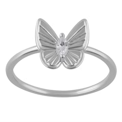 Zlatý prsten s lab-grown diamantem Rachel