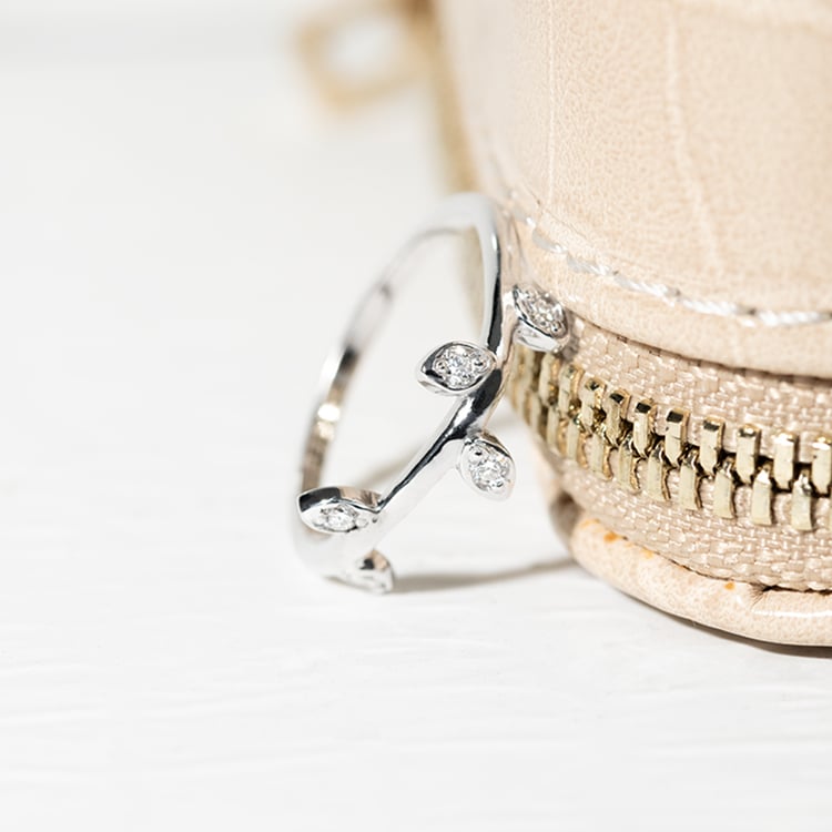 Diamantový prsten ve tvaru větvičky Nereus 129050