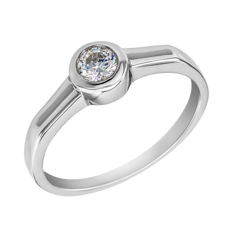 Diamantový zásnubní prsten 