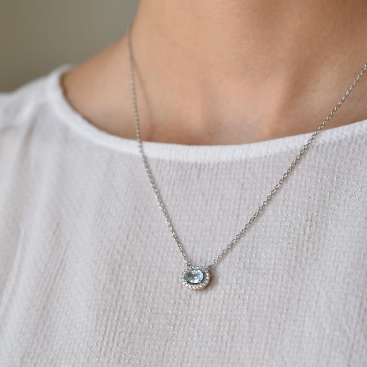 Náhrdelník s topazem 18839