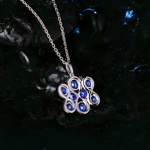 Safírový náhrdelník Namiss 9975