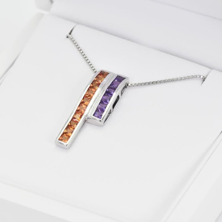 Stříbrný náhrdelník 15005