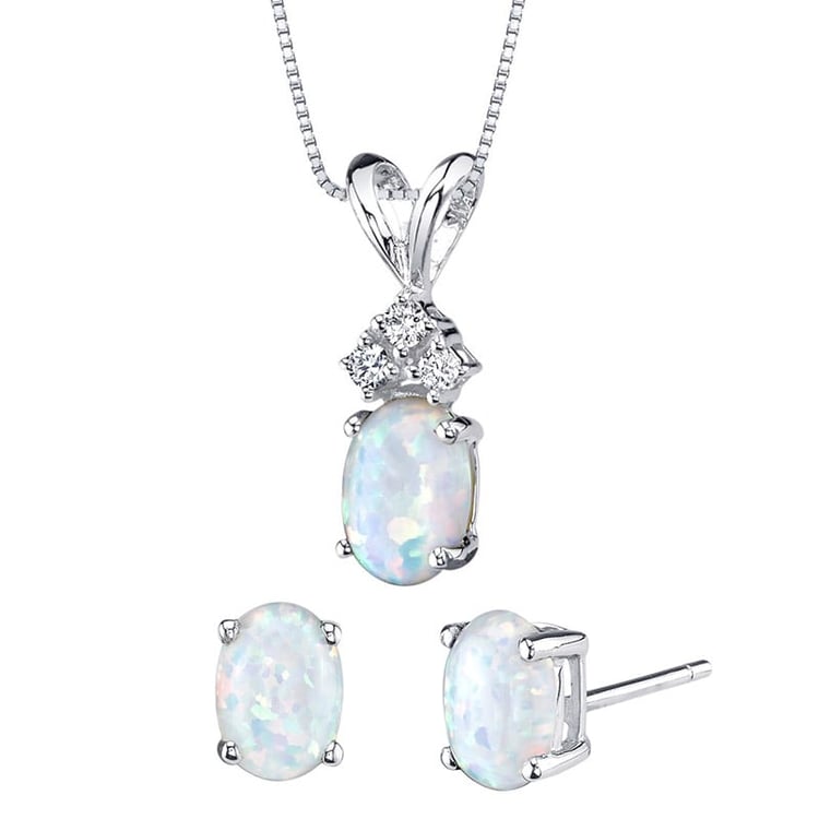 Zlatá kolekce s opály 25314