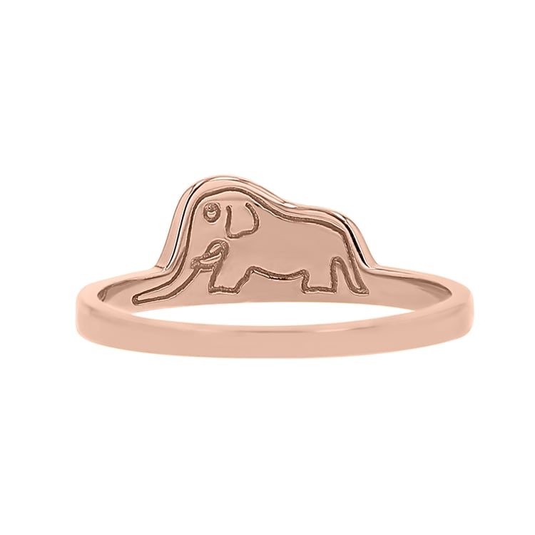 Stříbrný prsten s ukrytým slonem Malý princ 141801