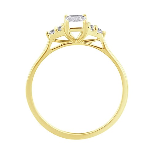 Zásnubní prsten s 0.37ct IGI certifikovaným lab-grown diamantem Miha