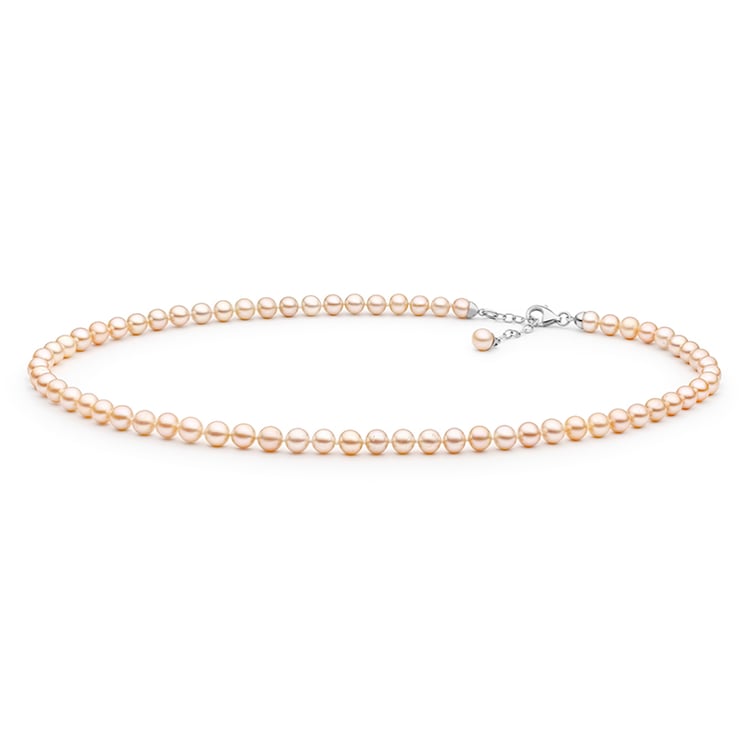 Jemný perlový náhrdelník