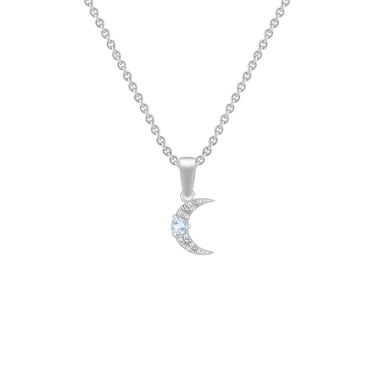 Přívěsek ze stříbra s akvamarínem 91887