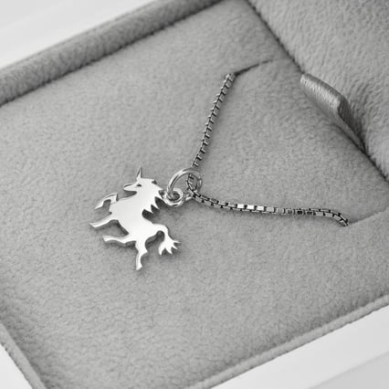 Stříbrný přívěsek jednorožec Unicorn