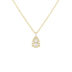 Přívěsek ve tvaru diamantové kapky Birdie