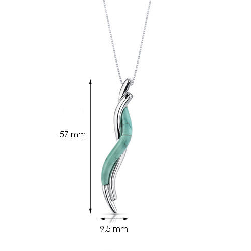 Tyrkysový náhrdelník 5950