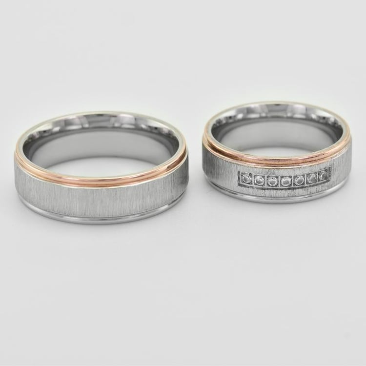 Snubní prsteny s diamanty 33464