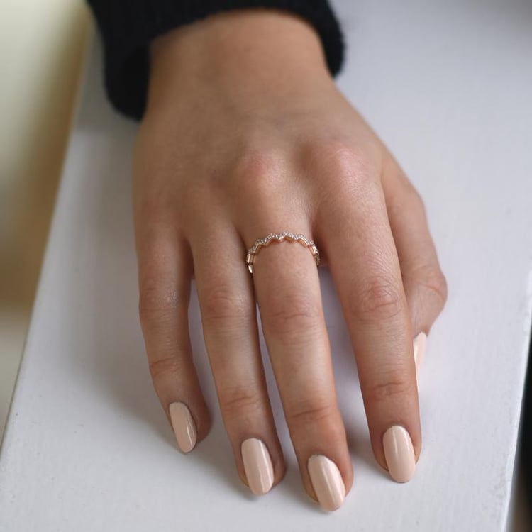 Stříbrný prsten se zirkony 51717