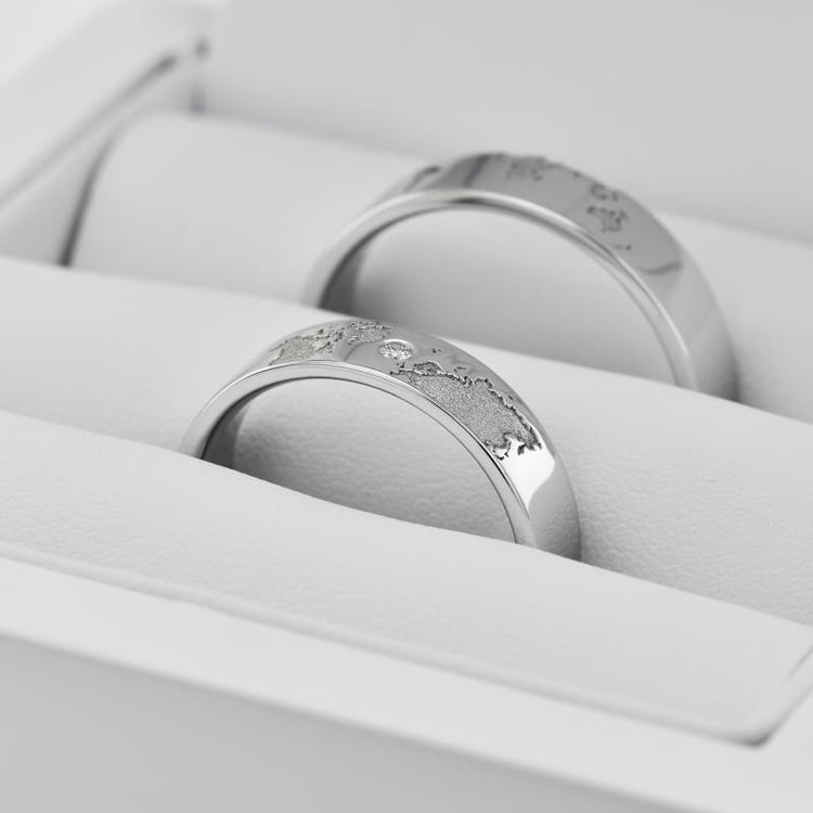 Platinové snubní prsteny 76589