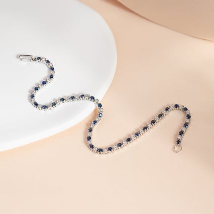 Tenisový náramek se safíry a diamanty Kendrick