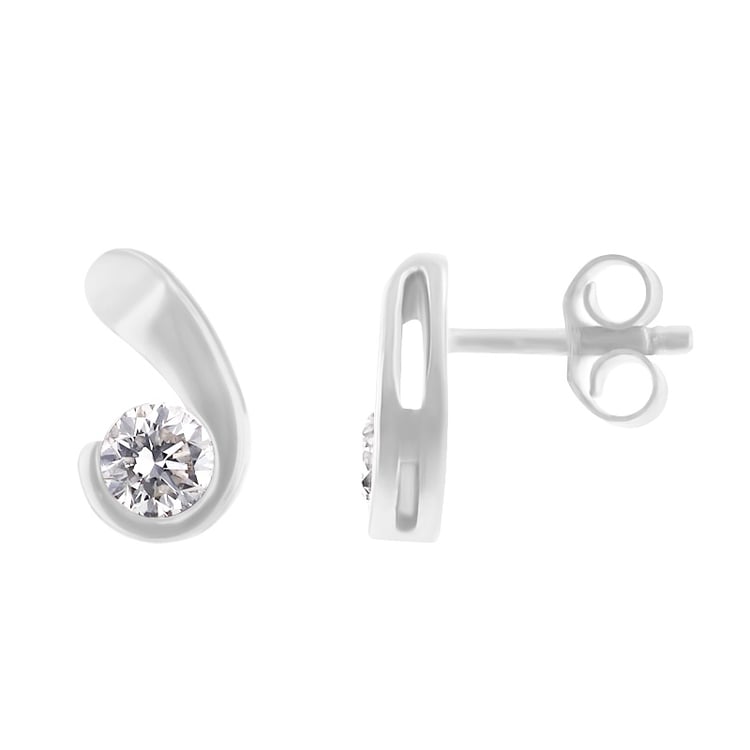 Zlaté diamantové náušnice Adarely 93980