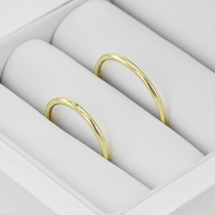 Zlaté minimal prsteny 33731