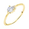 Cluster prsten s diamanty Marine