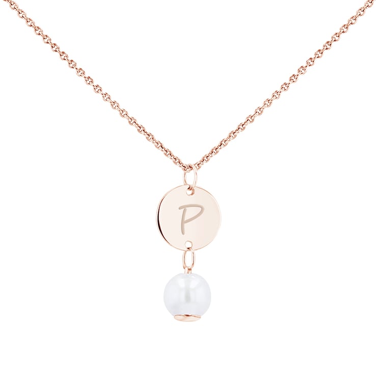 Perlový přívěsek s gravírem Hilda 100036