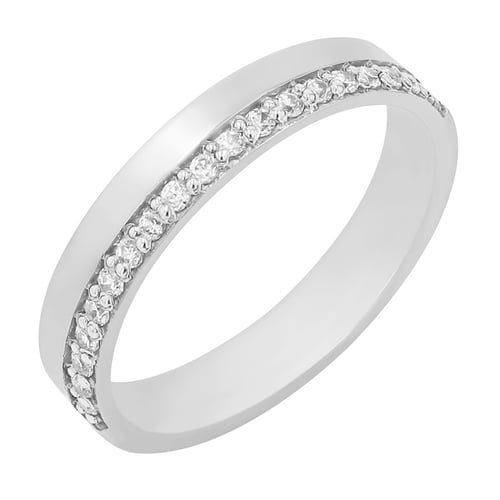 Zlaté snubní prsteny s diamanty Heavana