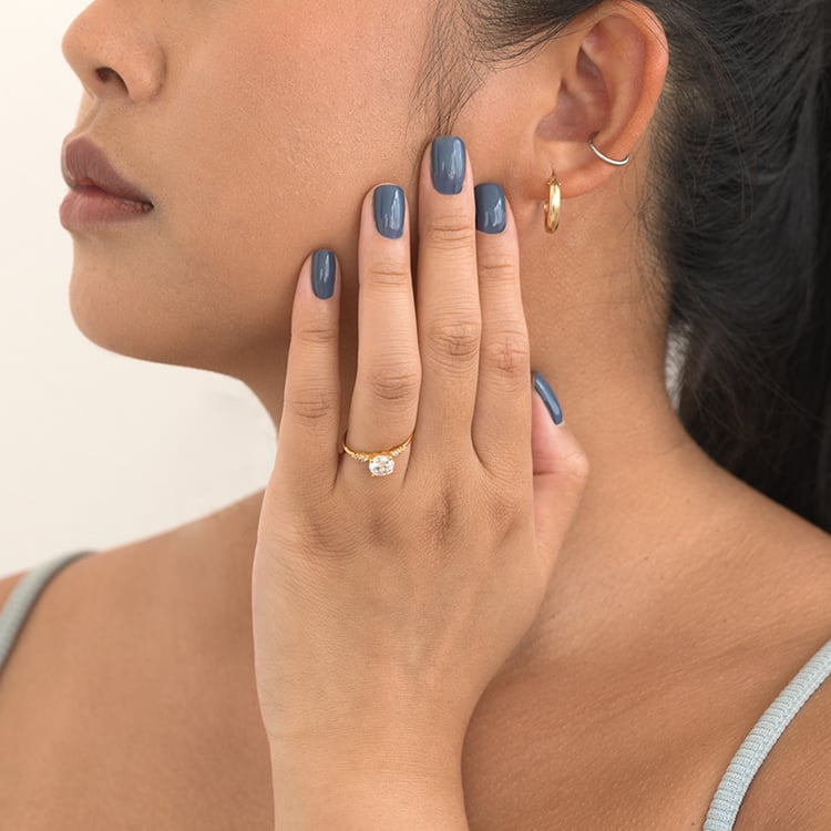 Zásnubní prsten s diamanty Amity 126236