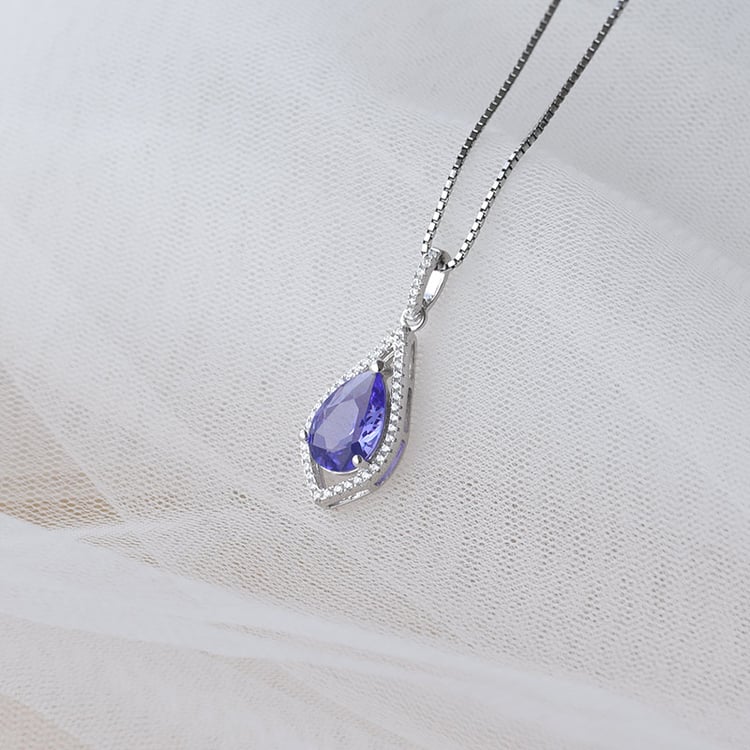 Náhrdelník s tanzanitem 67575