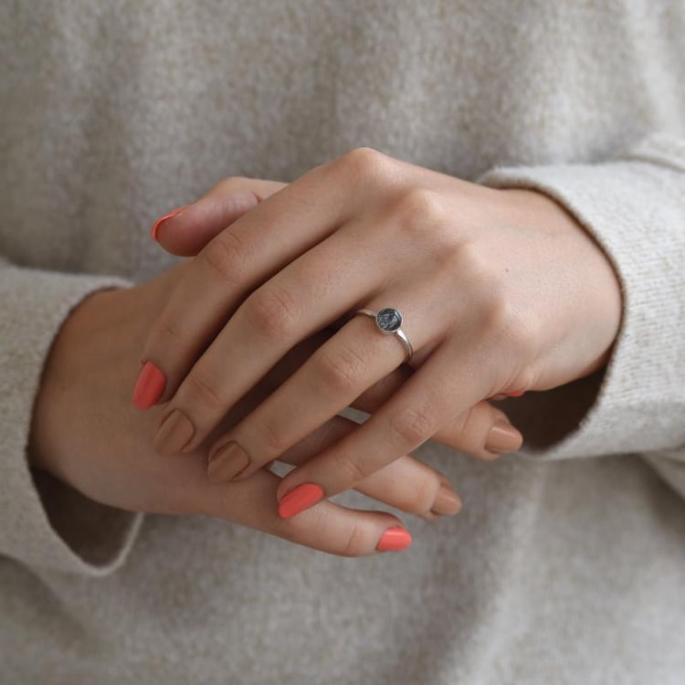 Prsten s rutilem 52347