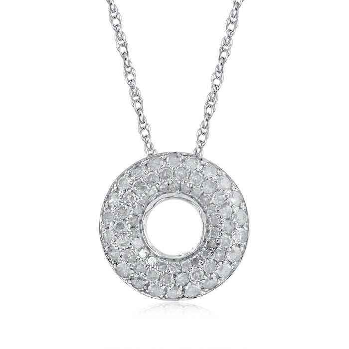 Zlatý náhrdelník s diamanty Alifred