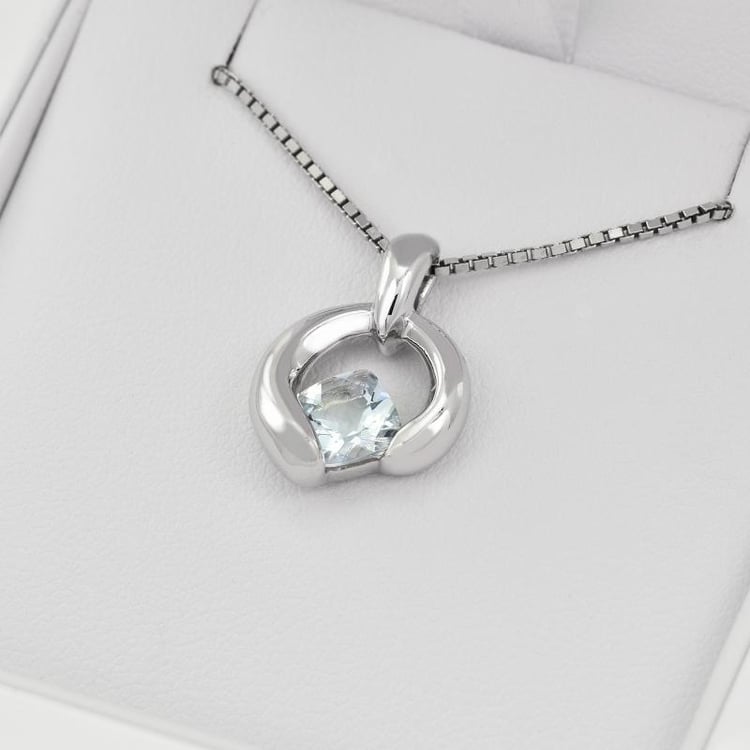 Akvamarín ve stříbře 28608