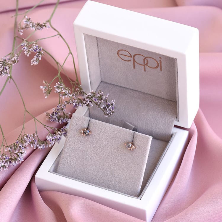 Náušnice se salt and pepper diamanty 78906