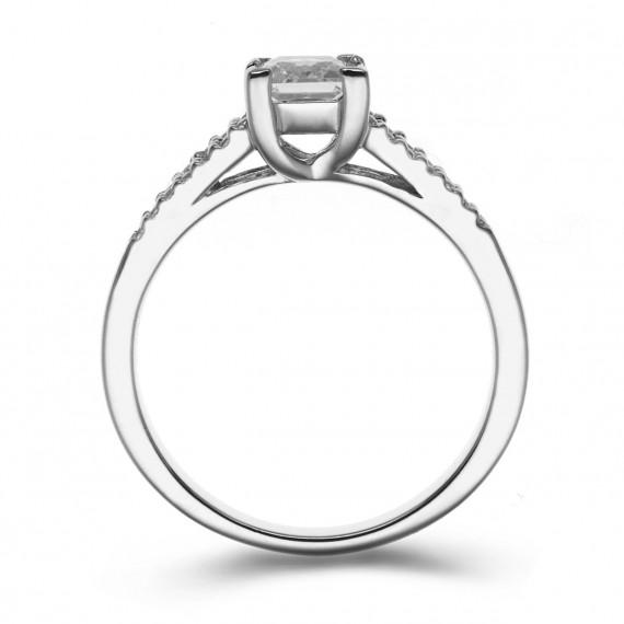 Zásnubní platinový prsten Yami 8655