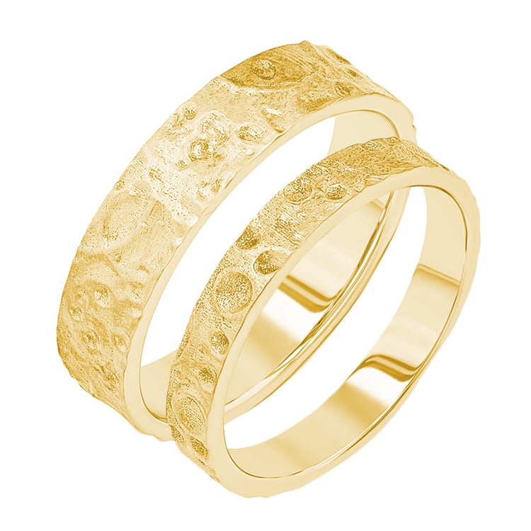 Snubní prsteny s atypickým povrchem Lays 156965