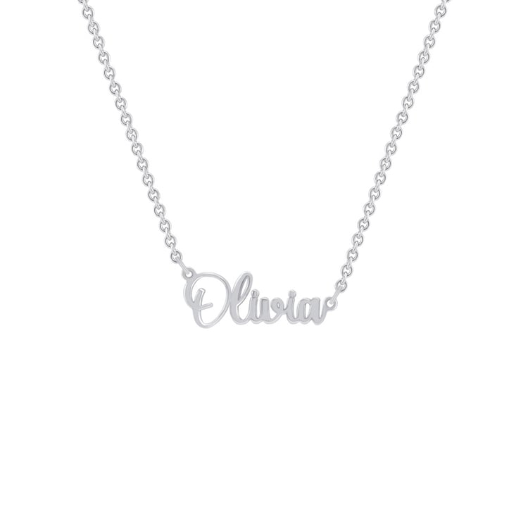 Stříbrný náhrdelník se jménem 66675