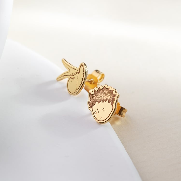 Náušnice Malý princ a liška 151281