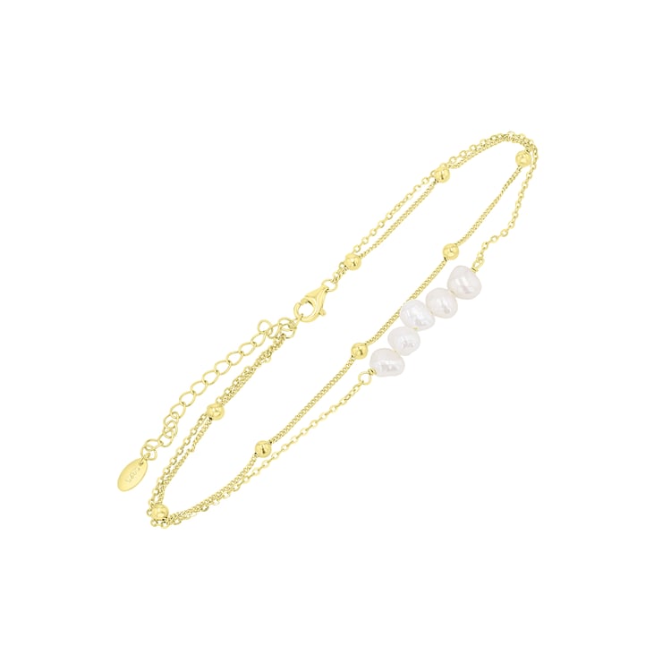 Stříbrný minimalistický náramek na nohu Lovie